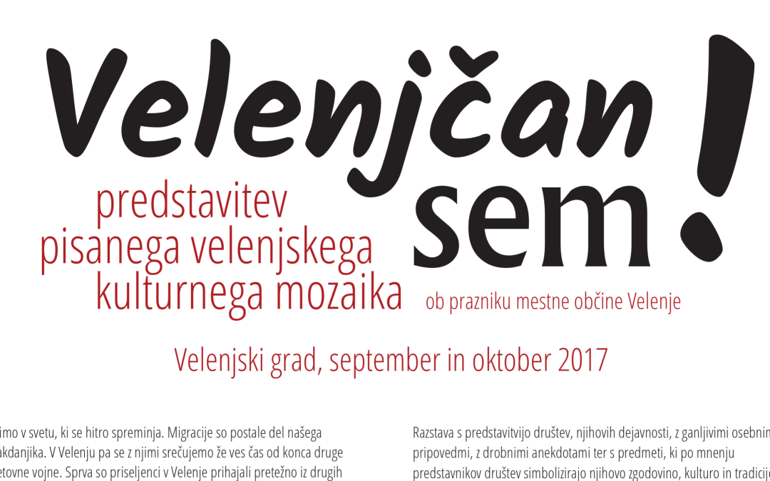 Velenjčan sem!