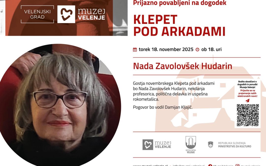 Klepet pod arkadami: Nada Zavolovšek Hudarin