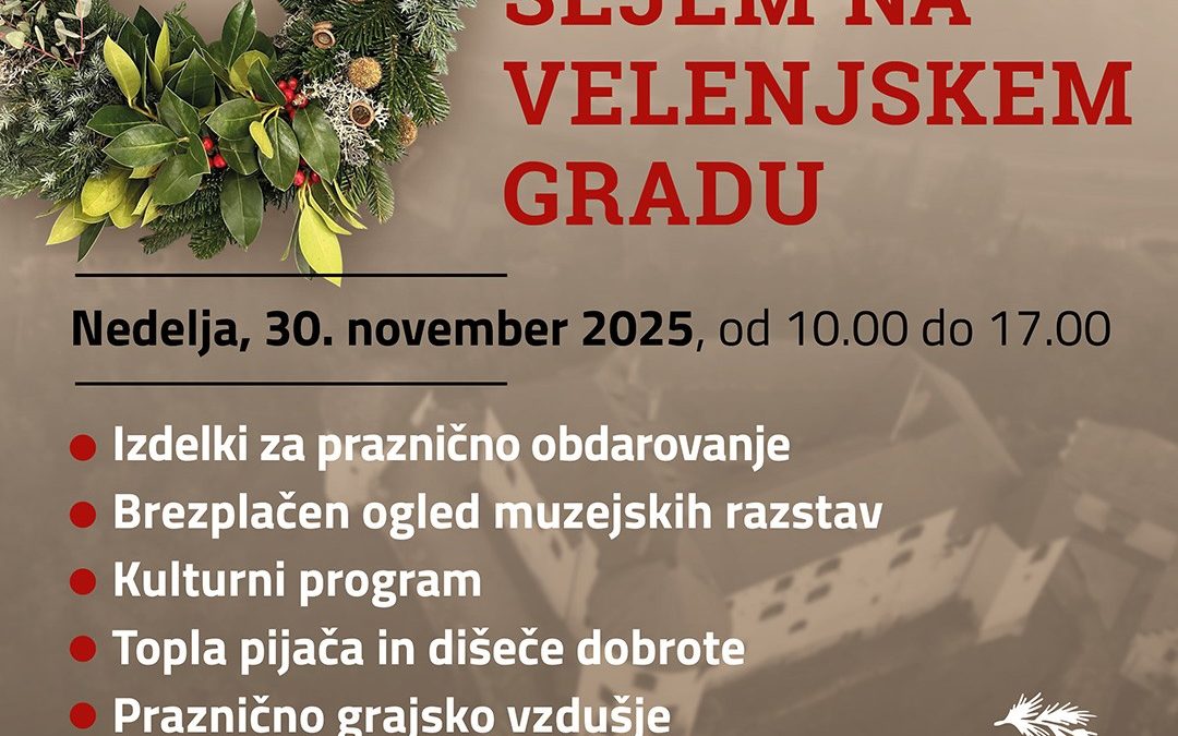 Praznični sejem na Velenjskem gradu