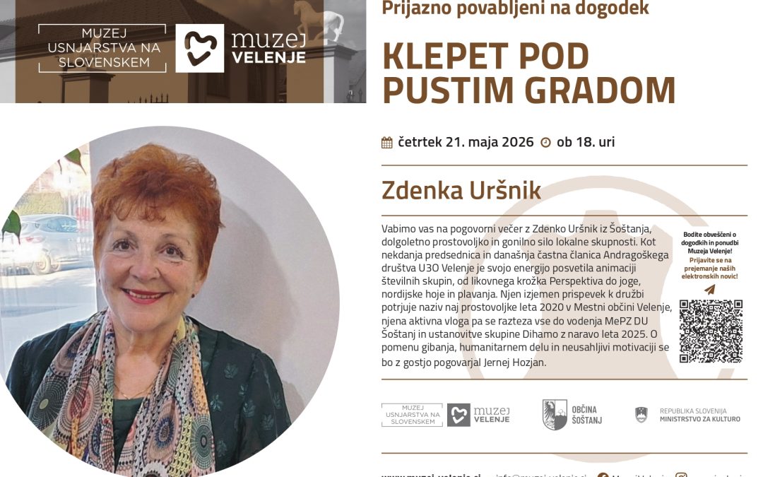 Klepet pod Pustim gradom: Zdenka Uršnik
