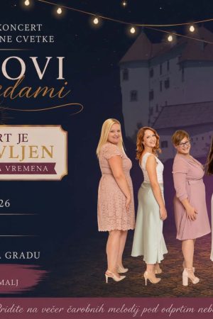 Prestavljen koncert Vokalne skupine Cvetke