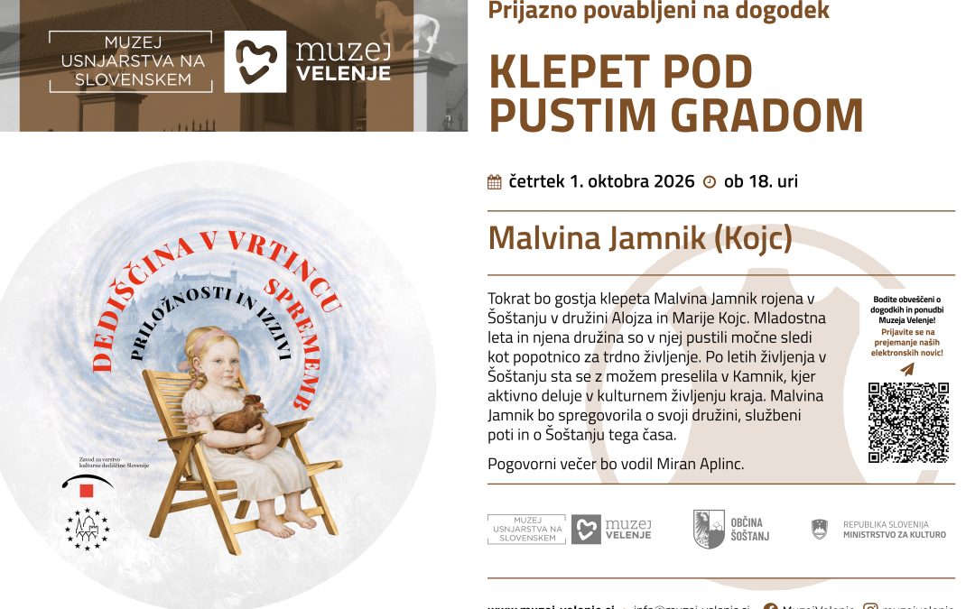 Klepet pod Pustim gradom: Malvina Jamnik (Kojc)