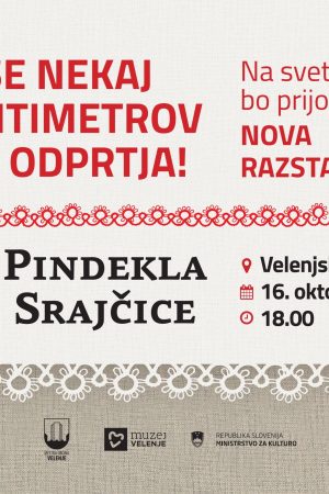 Odprtje razstave Od pindekla do srajčice